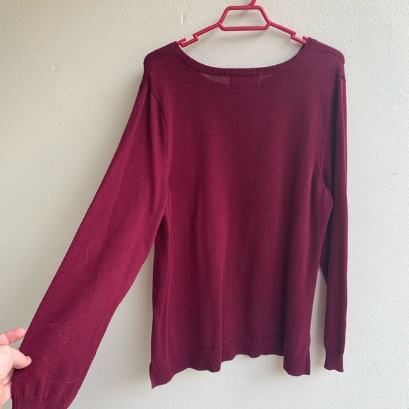 Karen Scott Red Sweater - Picture 3 of 3